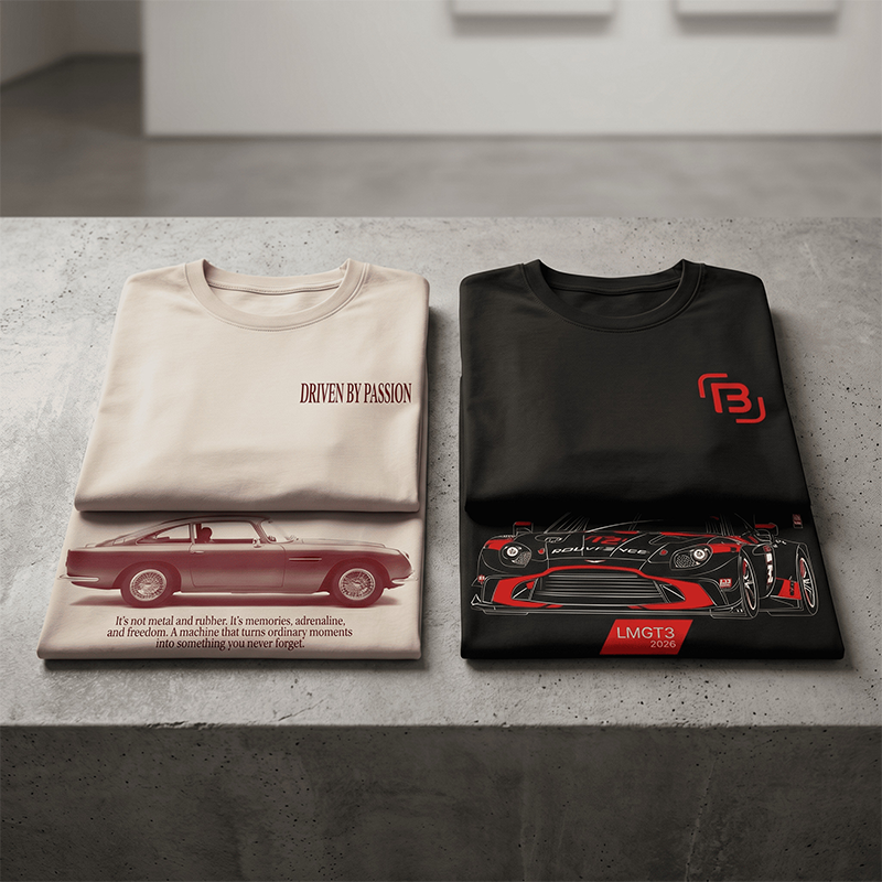tshirt passion et lmgt3 pliés